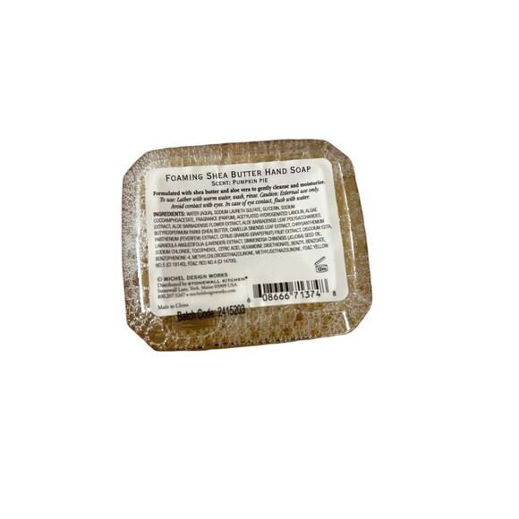 New Michel Design Works Foaming Shea Butter Hand Soap, 17.8-Ounce, Pumpkin Pie - Picture 3 of 3